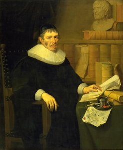 Porträtt av advokaten Cornelis Bosch av Arnold van Ravesteyn