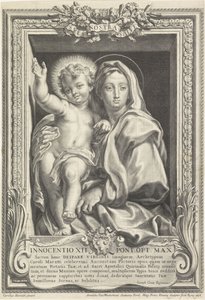 Maria med Kristusbarnet Spes Nostra Salve (titel på objekt)