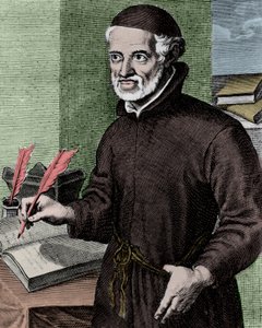 Pere Antonio VIEIRA (1608-1697) Jesuite, evangelisator för indianerna i Brasilien - Gravyr av Arnold van Westerhout (1651-1725) - Porträtt av Antonio Vieira (1608 -1697), portugisisk jesuitpräst och författare