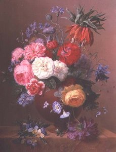 Blomsterstilleben (par till 63508)