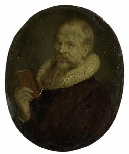 Porträtt av Theodorus Schrevelius, rektor för Latinskolan i Leiden