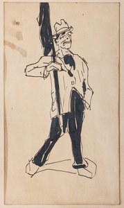 On principle (tusch på papper)