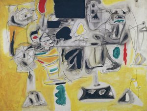 Landskap-Tabell av Arshile Gorky