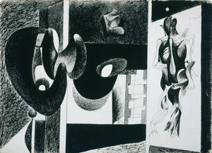 Nighttime, Enigma och Nostalgi av Arshile Gorky
