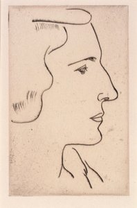 Profil av Arshile Gorky