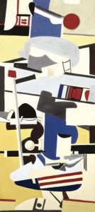 Studera för flygplatsen Newark av Arshile Gorky