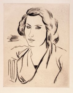 Ung kvinna av Arshile Gorky