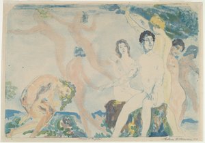 Släpp vid portarna av Arthur B. Davies