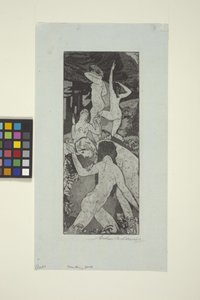 Fountain Of Youth (etsning och akvatint) av Arthur Bowen Davies