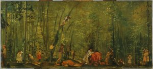 Springtime of Delight  av Arthur Bowen Davies