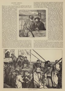 Grafisk Amerika, i mitten av oceanen av Arthur Boyd Houghton