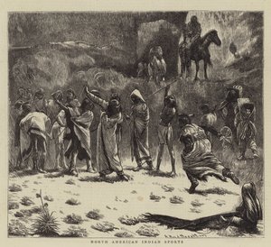 Nordamerikanska indianers sport av Arthur Boyd Houghton