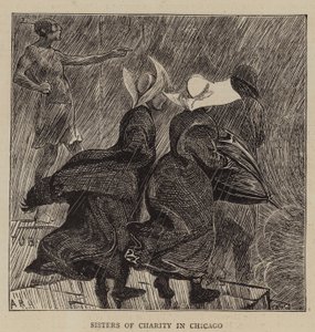 Hjälporganisationens systrar i Chicago av Arthur Boyd Houghton