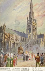 Femtonde århundradet London - St Paul
