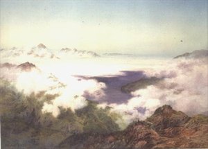 Tidig morgon från Schynegge Platte, Schweiz av Arthur Croft