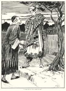 "Jag ber dig att sälja dem till mig" (gravyr) av Arthur David McCormick