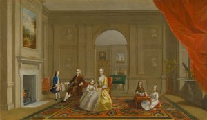 Familjen John Bacon av Arthur Devis