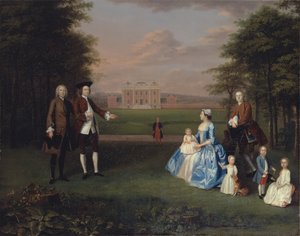 Robert Gwillym av Atherton och hans familj av Arthur Devis