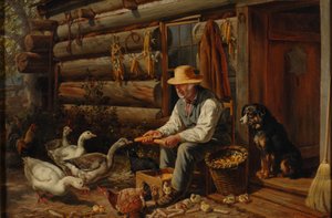 Den gamla pionjären: Farbror Dan och hans husdjur, 1878