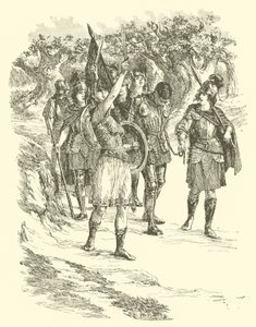 The Adventures of Sir Artegall, Queen Of The Amazons (gravyr) av Arthur George Walker