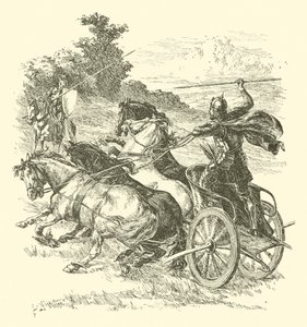 Sir Artegalls äventyr, Sultanens hästar (gravyr)