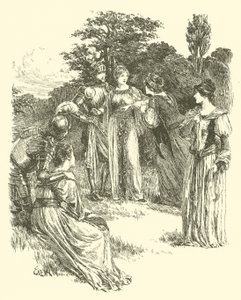 The Legend Of Britomart, The Golden Gordle Awarded (gravyr) av Arthur George Walker
