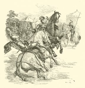 The Legend Of Britomart, The Tournament (gravyr) av Arthur George Walker