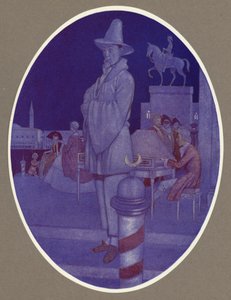 En toccata av Galuppis (färg litho)