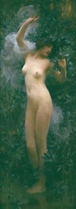 Daphne, ca 1890 (olja på duk) av Arthur Hacker