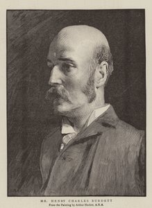 Herr Henry Charles Burdett av Arthur Hacker