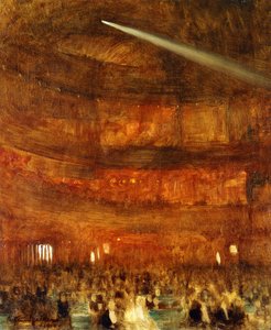 Interiören på Alhambra Theatre, London, 1900, 1900