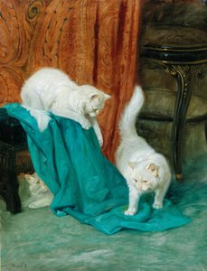 Katter som leker av Arthur Heyer