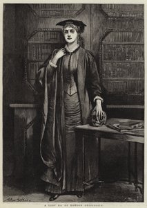 A Lady BA of London University  av Arthur Hopkins