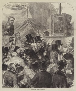 En bildförsäljning i London av Arthur Hopkins