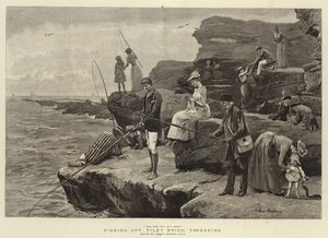 Fiske utanför Filey Brigg, Yorkshire