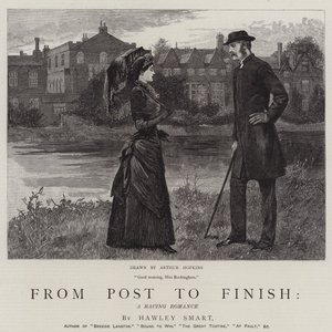 Från post till mål, en tävlingsromantik av Arthur Hopkins