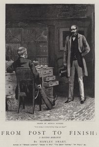 Från post till mål, en tävlingsromantik av Arthur Hopkins