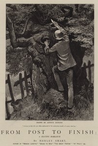 Från post till mål, en tävlingsromantik av Arthur Hopkins