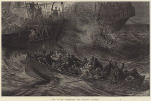 Förlust av norra flottan, kaptenens farväl