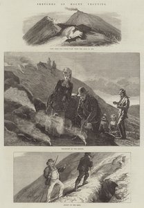 Skisser av Vesuvius av Arthur Hopkins