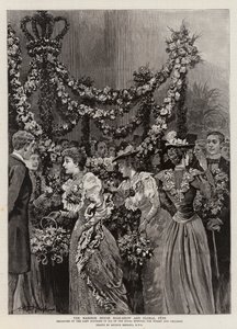The Mansion House Rose-Show och Floral Fee av Arthur Hopkins