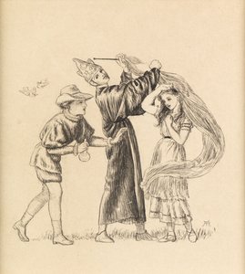 Handsome is as Handsome Does, 1871 av Arthur Hughes