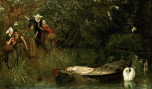 The Lady of Shalott, 1873 av Arthur Hughes