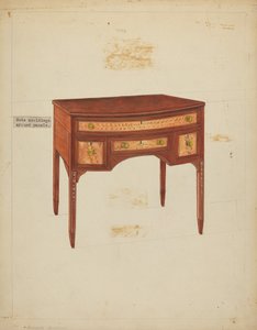 Skrivbord av Arthur Johnson