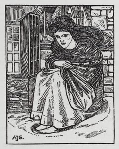 HC Andersen: The Little Match Girl (litho)