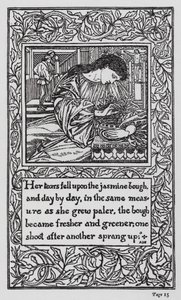 HC Andersen: Rosenälven (litho)