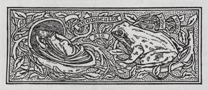 HC Andersen: Tummen (litho) av Arthur Joseph Gaskin