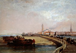 Vid hamnen: Calais