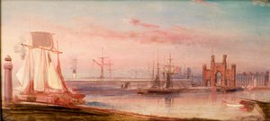 Earl Grey Dock, med skeppet "Sir Jamsetjee Family"