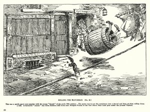 Rolling the Watchman (litografi)